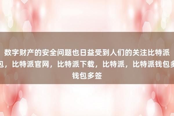 数字财产的安全问题也日益受到人们的关注比特派钱包，比特派官网，比特派下载，比特派，比特派钱包多签