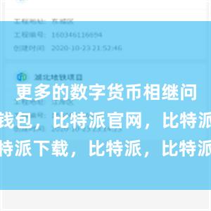 更多的数字货币相继问世比特派钱包，比特派官网，比特派下载，比特派，比特派钱包多签