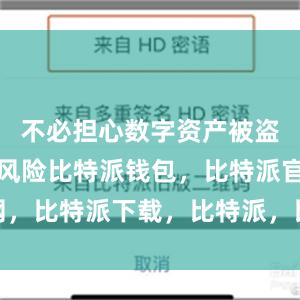 不必担心数字资产被盗或丢失的风险比特派钱包，比特派官网，比特派下载，比特派，比特派钱包多签