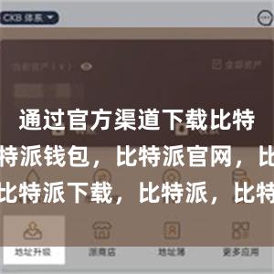 通过官方渠道下载比特派钱包比特派钱包，比特派官网，比特派下载，比特派，比特派钱包多签